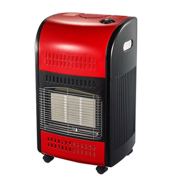 Elba RollAbout Gas Heater Red RIDISCOVER